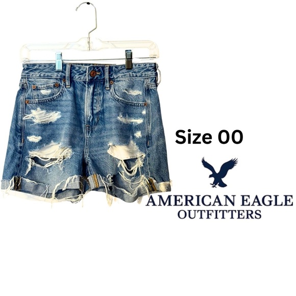 American Eagle Outfitters Pants - NWT American Eagle Outfitters Distressed Low Rise Tomgirl Shorts